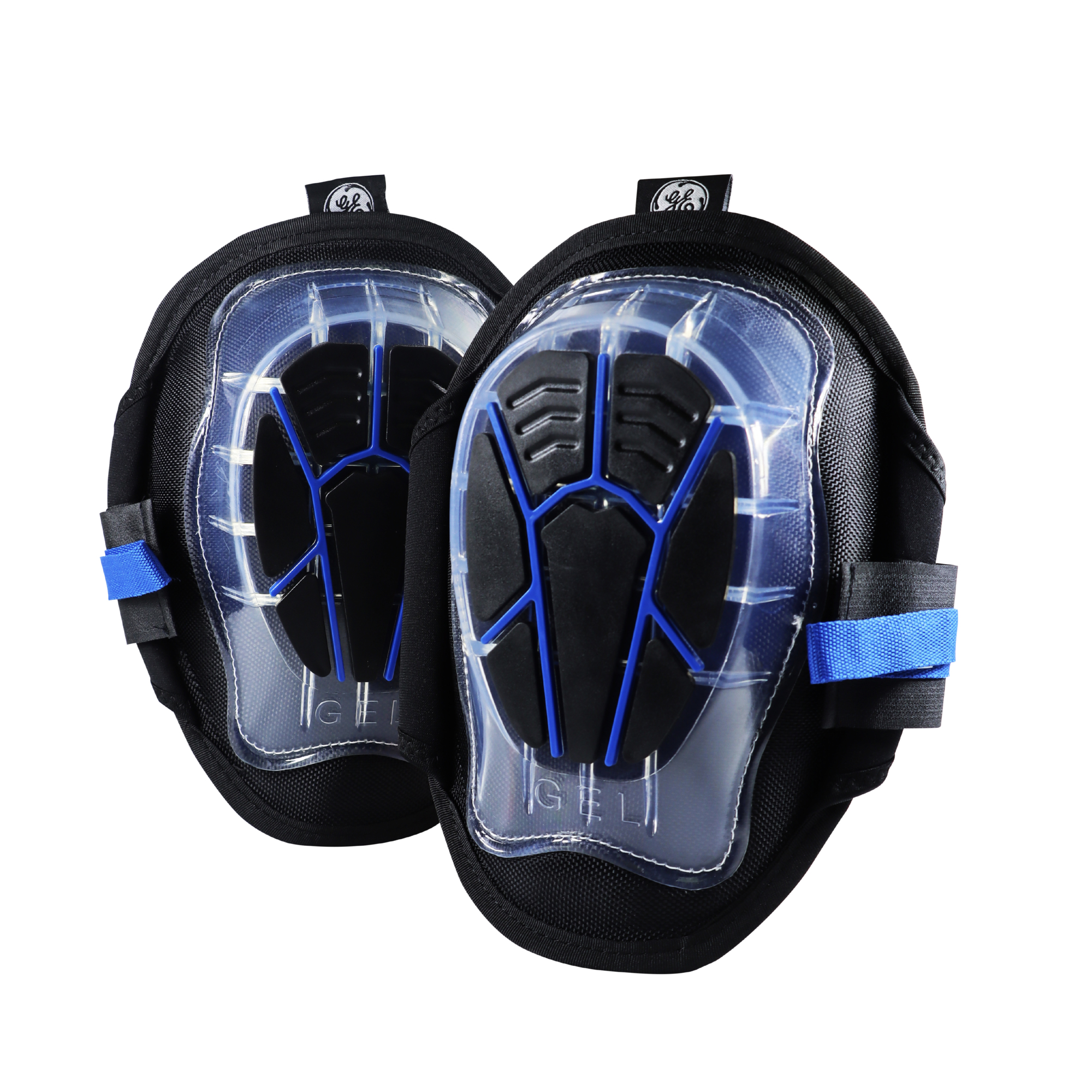 General Electric, Pair TPE Cap Knee Pads, One Size, W/Gel Padding, Included (qty.) 2 Color Black, Model# GR553